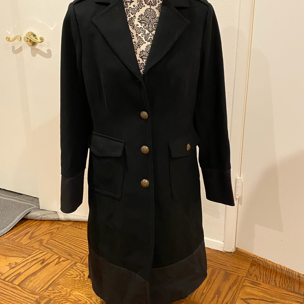 J. Crew Military Winter Coat - Size 10